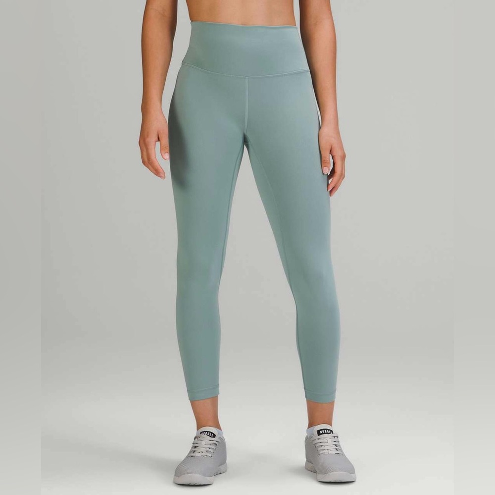 Lululemon Wunder Train High-Rise Tight 25" Misty Glade Size 6